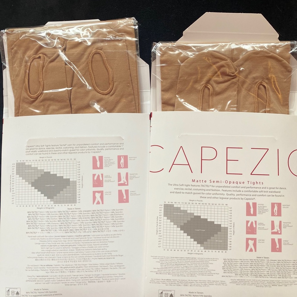 Capezio Carmel Dance Tights (never worn)!